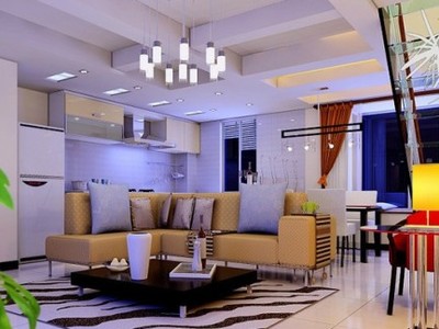 大復(fù)式客廳裝修效果圖