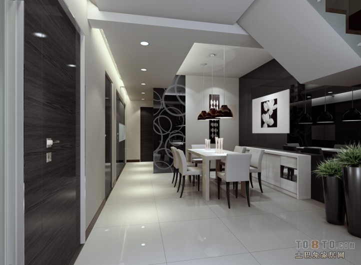 現(xiàn)代風(fēng)格餐廳589162 &ndash; 設(shè)計本裝修效果圖